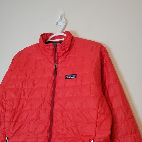 Patagonia Nano Puff Light Puffer Jacket Red Size S - Picture 3 of 6